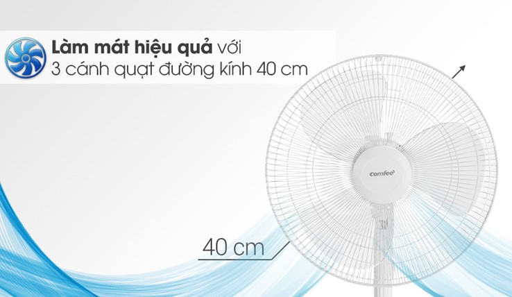 3 cánh đường kính 40cm