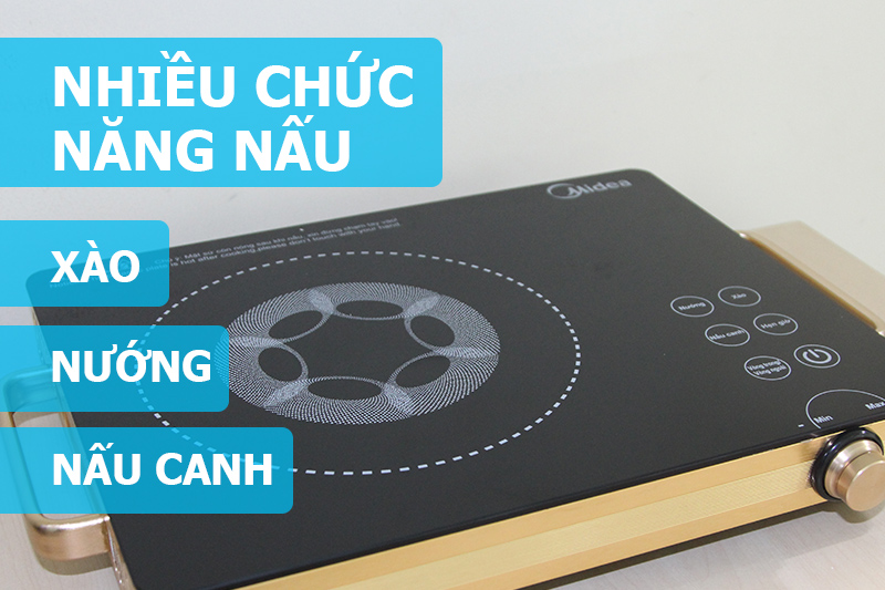 Đa dạng chức năng nấu khác nhau