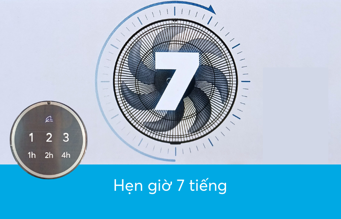 hẹn giờ 7 tiếng