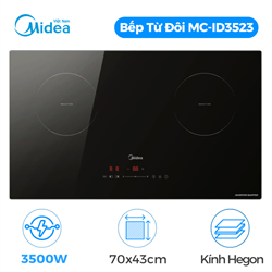 Bếp điện từ đôi Midea MC-ID3523, 3500W