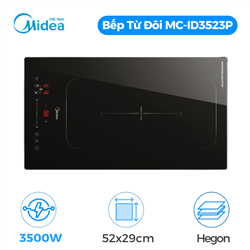 Bếp điện từ đôi Midea MC-ID3523P, 3500W