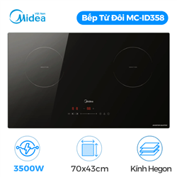 Bếp điện từ đôi Midea MC-ID358, 3500W