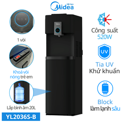 Cây nước nóng lạnh Midea YL2036S-B