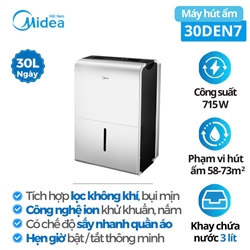 Máy hút ẩm Midea  MDDP30DEN7-QA3 30L/ngày