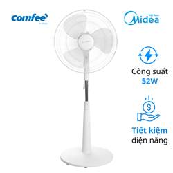 Quạt lửng Comfee CF-FF4019VDW, 52W, 3 cánh 40cm