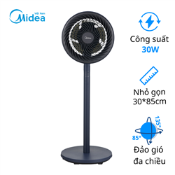 Quạt tuần hoàn Midea MFS070M0APBH, 30W