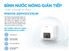 Bình tắm nước nóng gián tiếp Midea MWH15-25MVD1(VN)W, 15 Lít