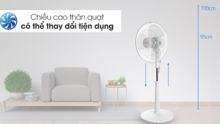 thay đổi chiều cao linh hoạt